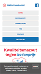 Mobile Screenshot of mazoutaanbod.be